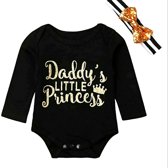 NWT Beautiful Daddy's Princess 12-18mo Outfit Set - Picture 1 of 9